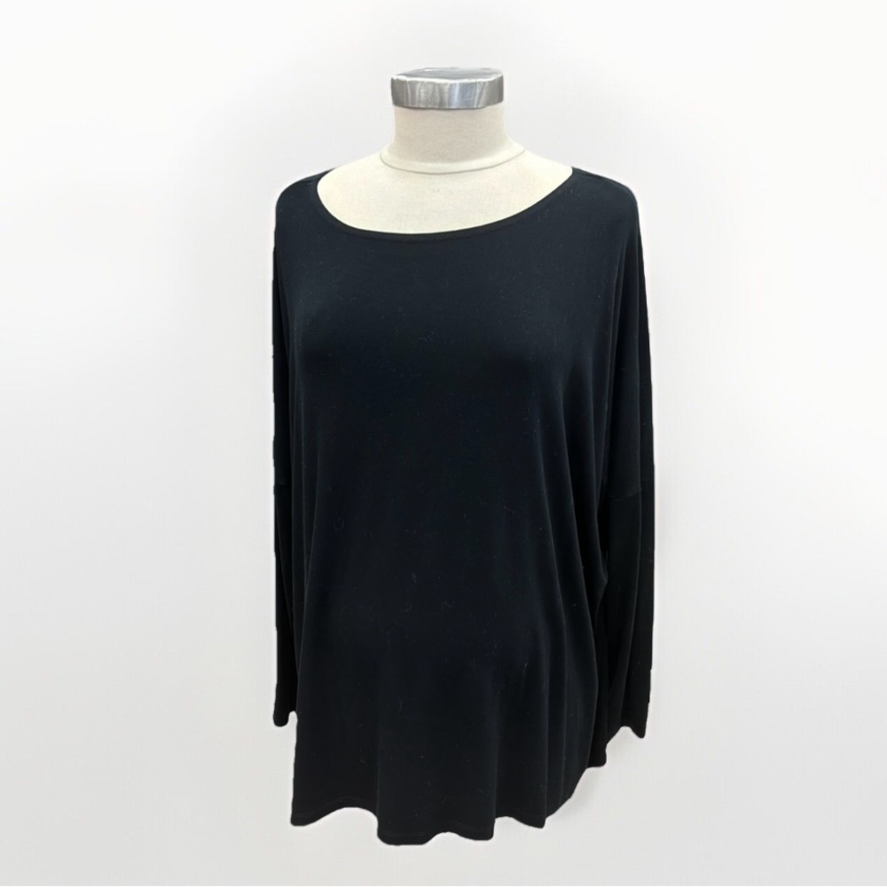 Hatch Basic Black Long Sleeve Top - image 1